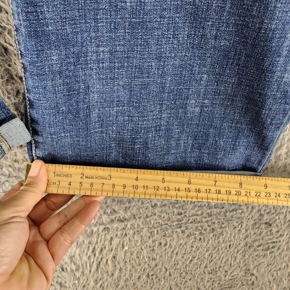 Levis Jeans Womens 24W Blue 311 Stretch High Rise Shaping Skinny Capri - Picture 9 of 14